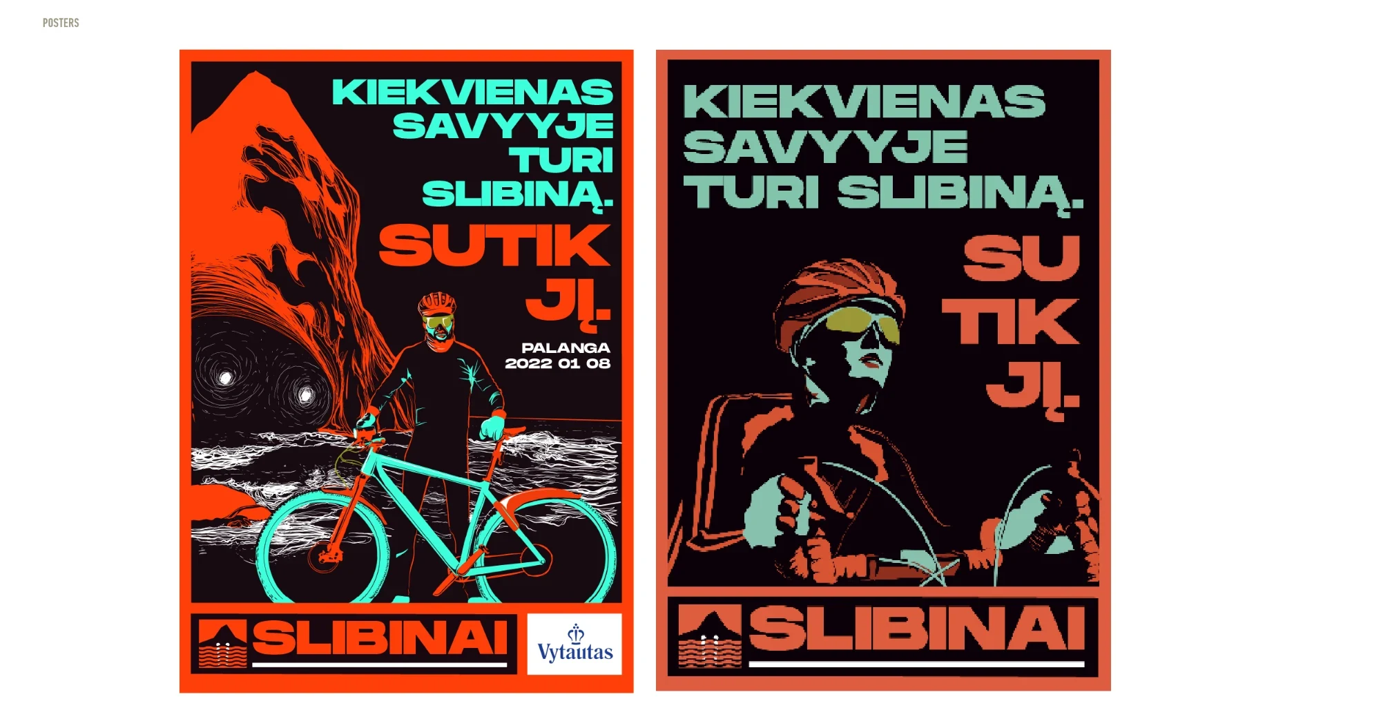 Two Slibinai posters