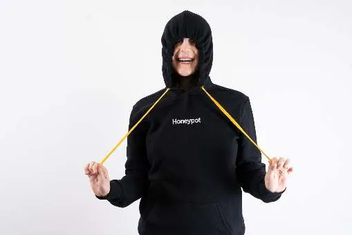 Honeypotter hoodie, worn