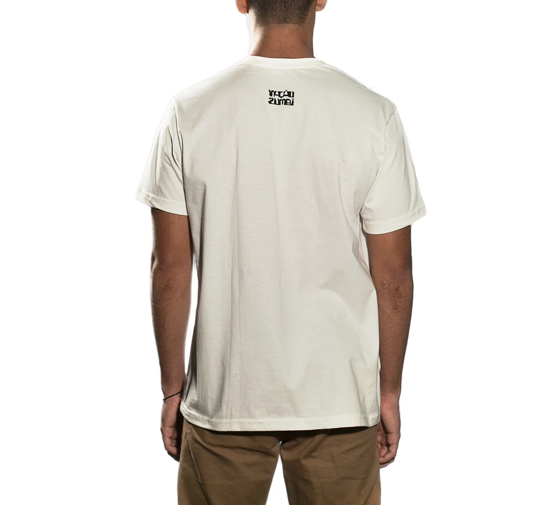 Cream t-shirt, back