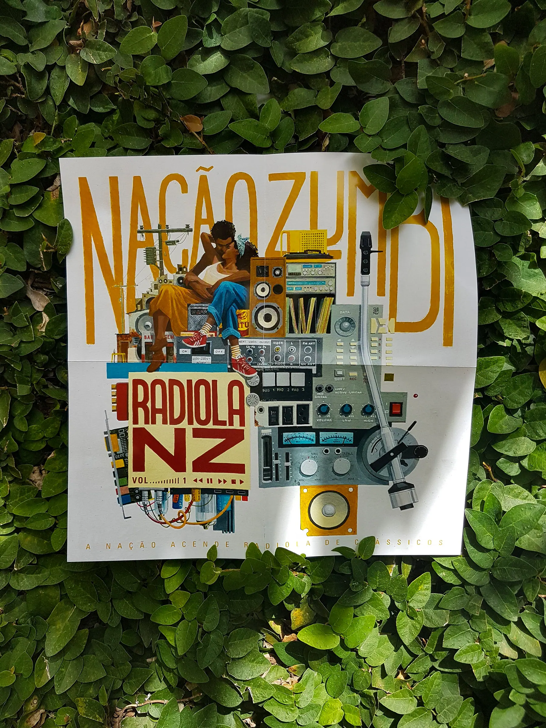 The poster, front