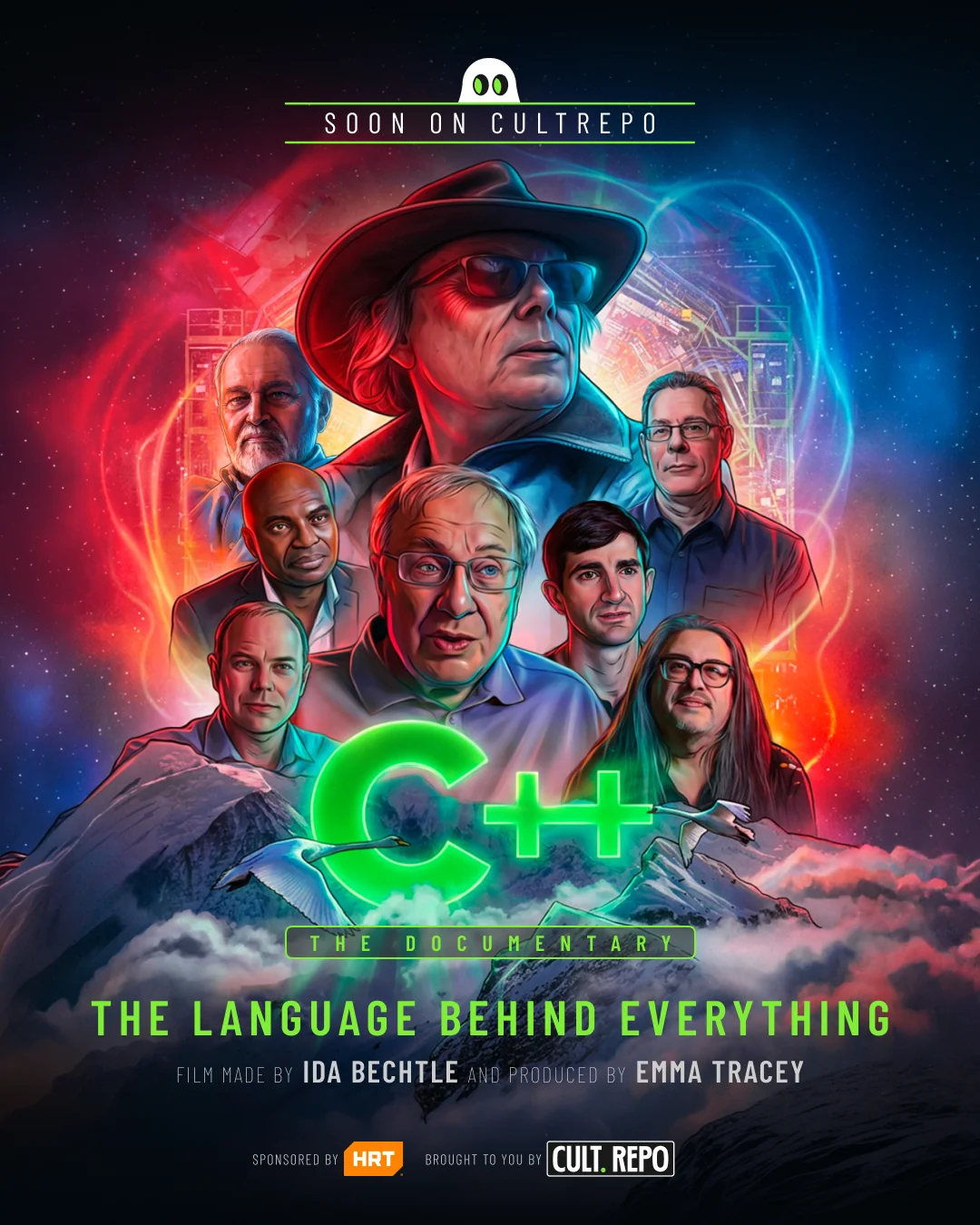 C++ poster as an Instagram post