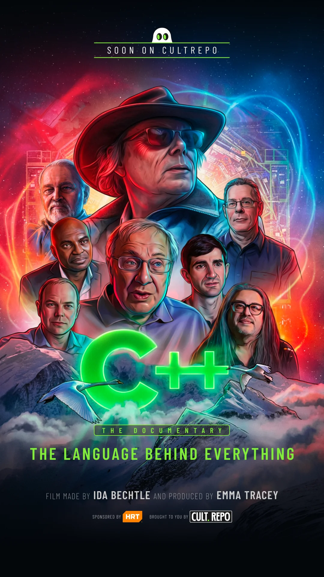 C++ poster as an Instagram story