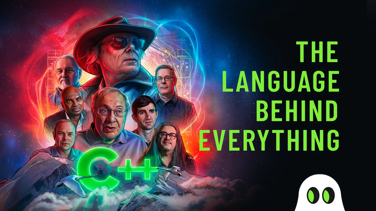 YouTube thumbnail: The Language Behind Everything