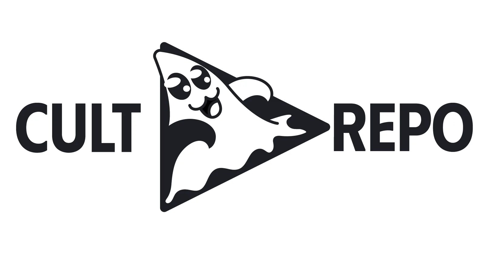 Logo exploration: the ghost as a play button