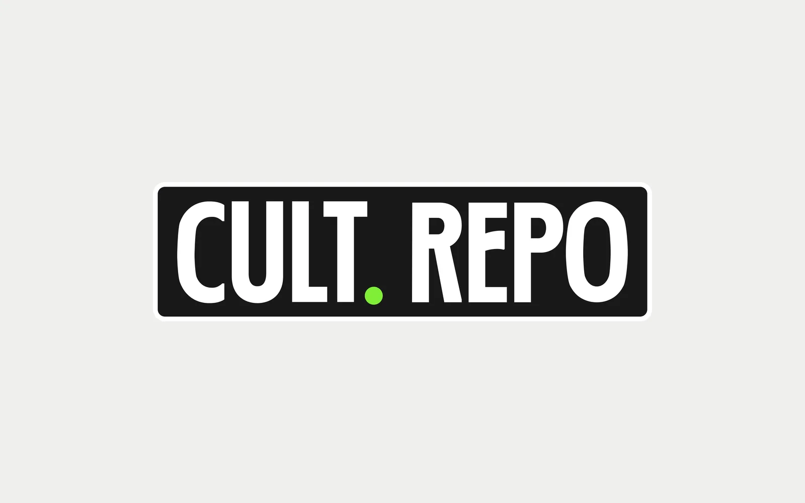 CultRepo wordmark, horizontal