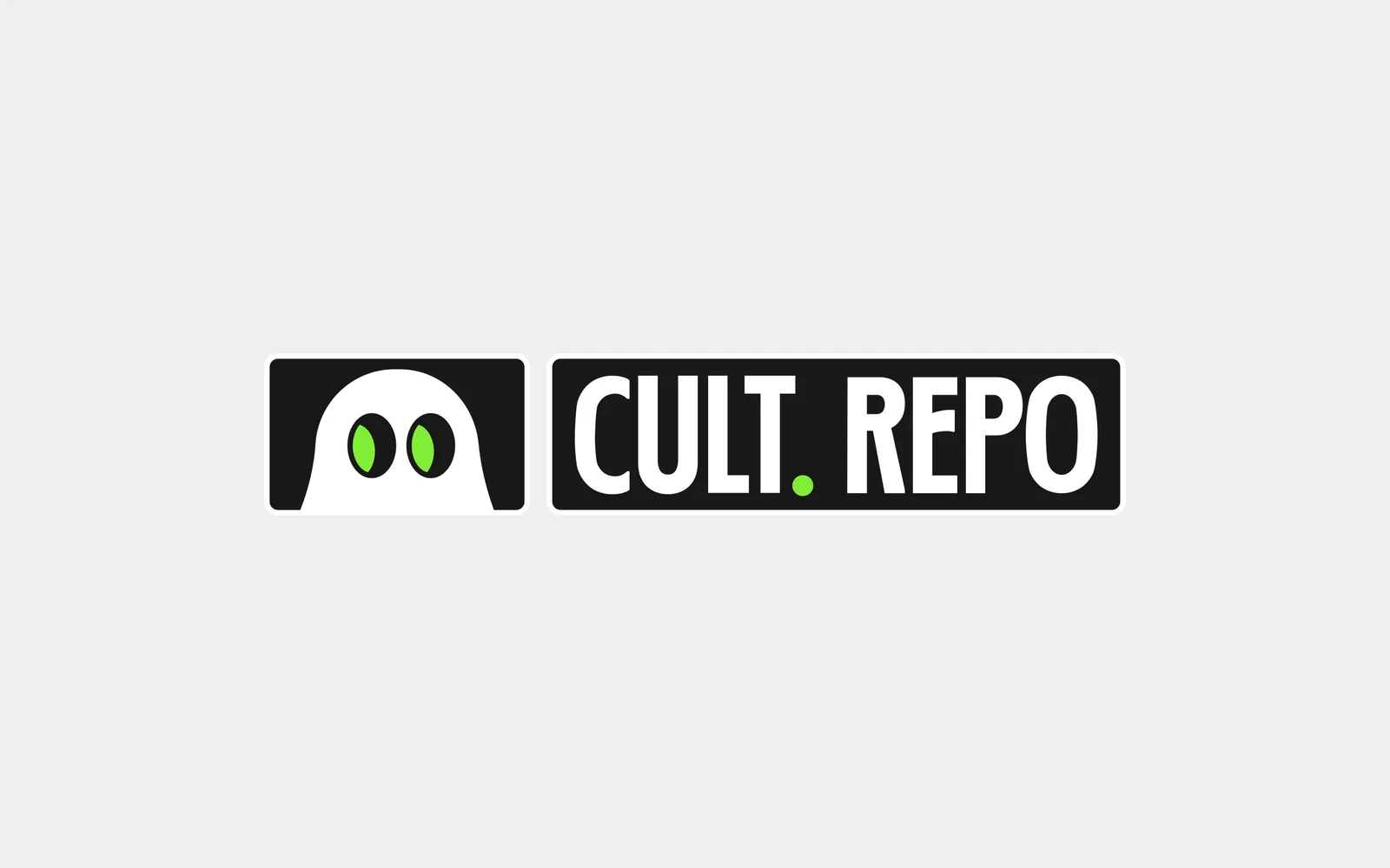 CultRepo signature: symbol and wordmark