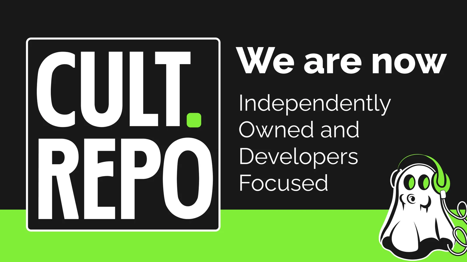YouTube thumbnail: 'We are now CultRepo'